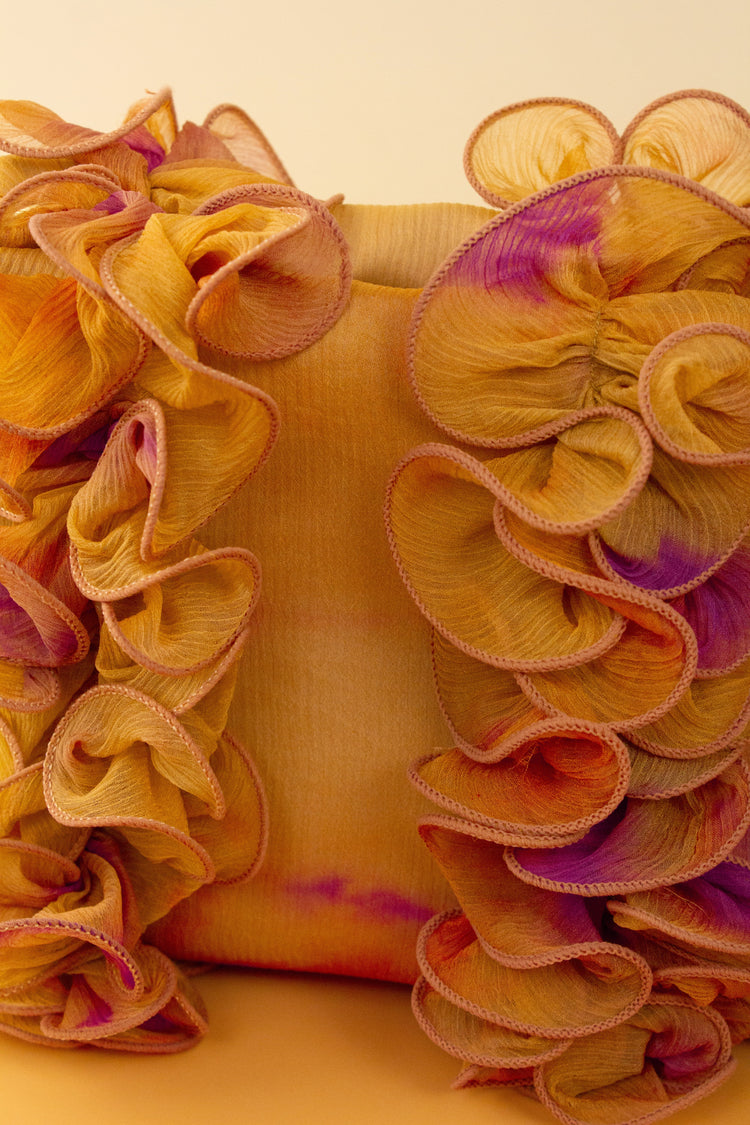 Bolso de invitada flores