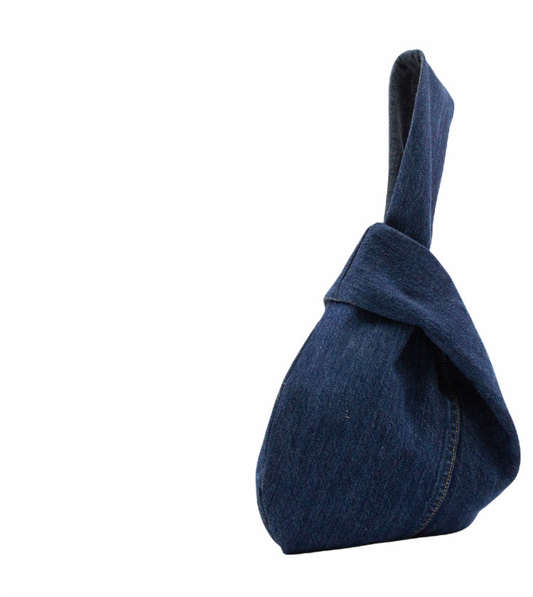Bolso de mano nudo MIRV Blue