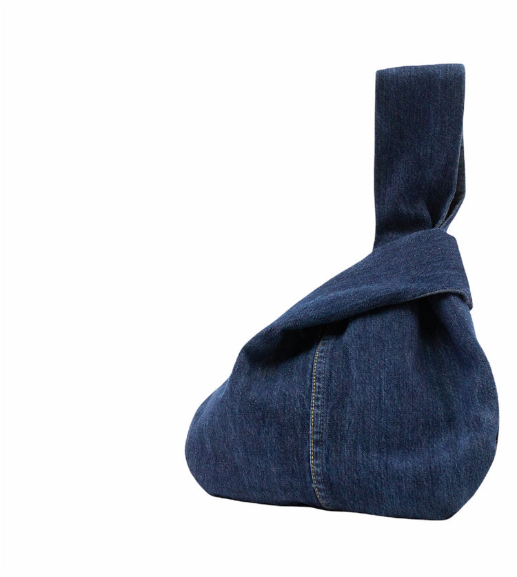 Bolso de mano nudo MIRV Blue