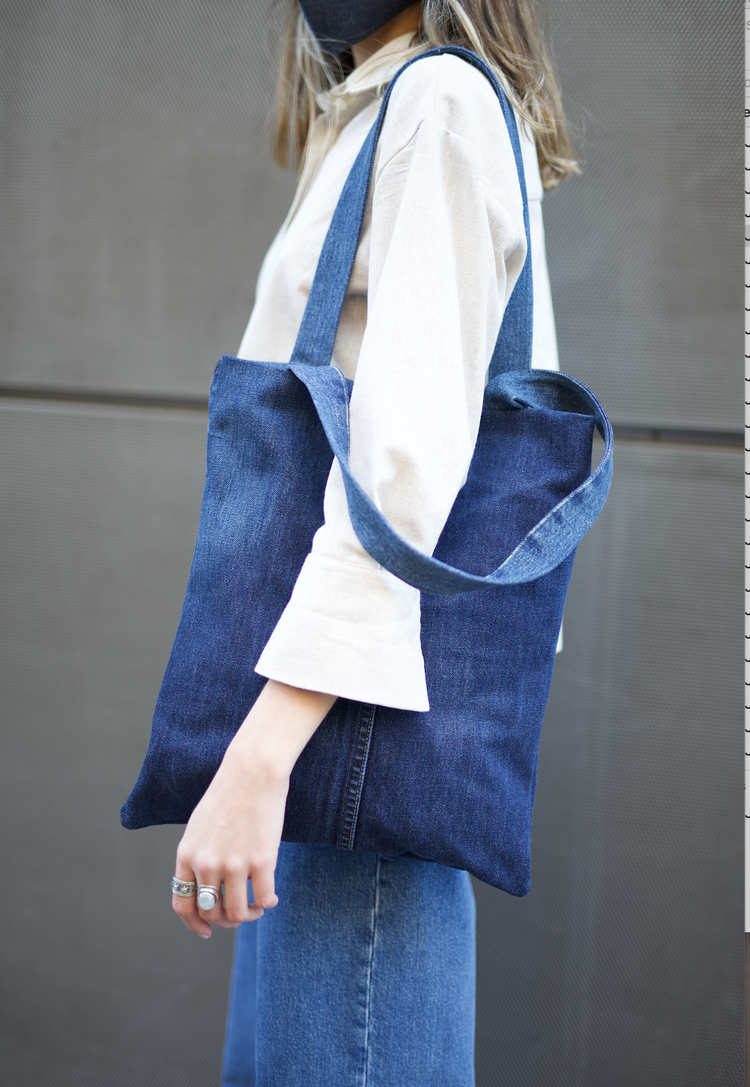 Bolso tote WEIWEI azul