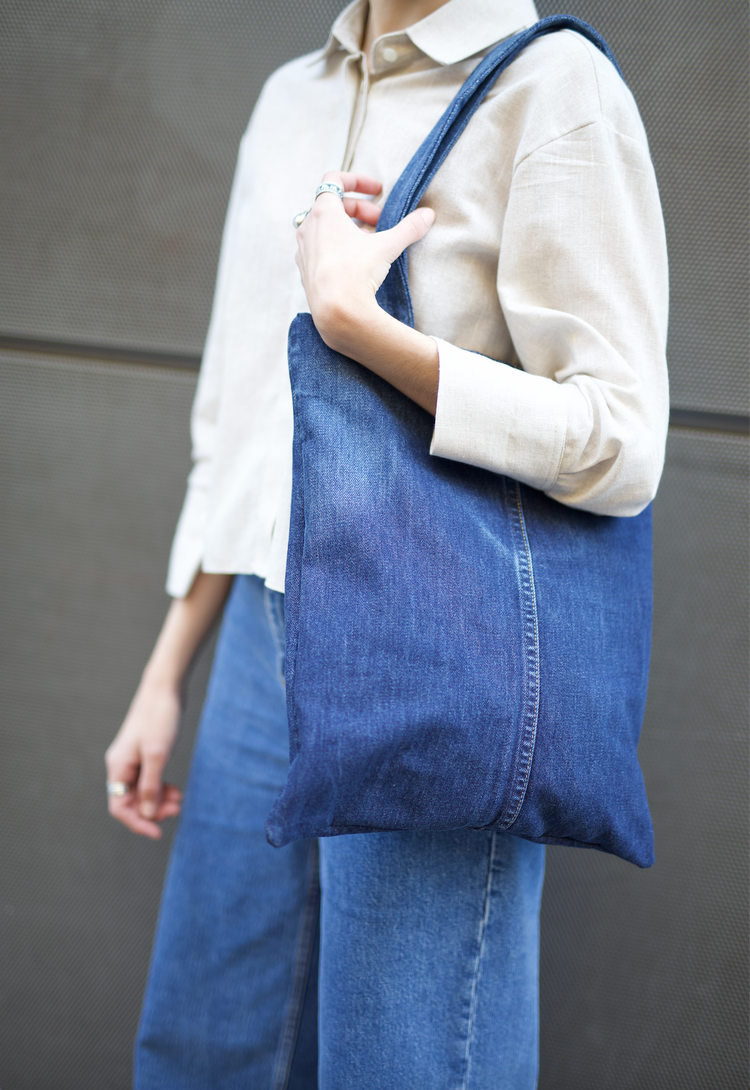 Bolso tote WEIWEI azul