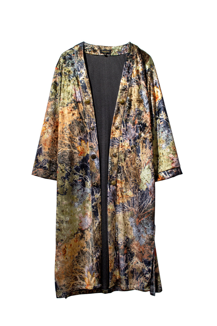 Chaqueta terciopelo Sassari estampado