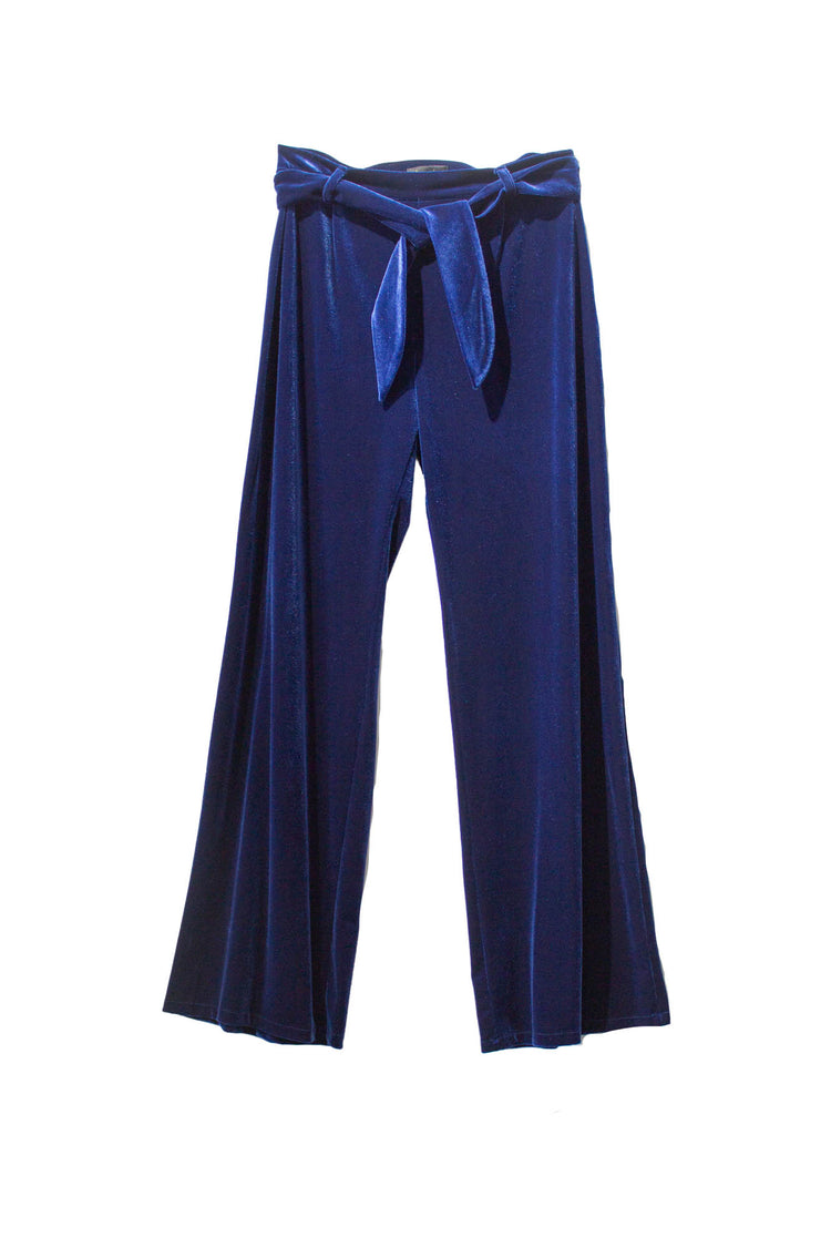 Pantalón terciopelo Verona recto cinturón