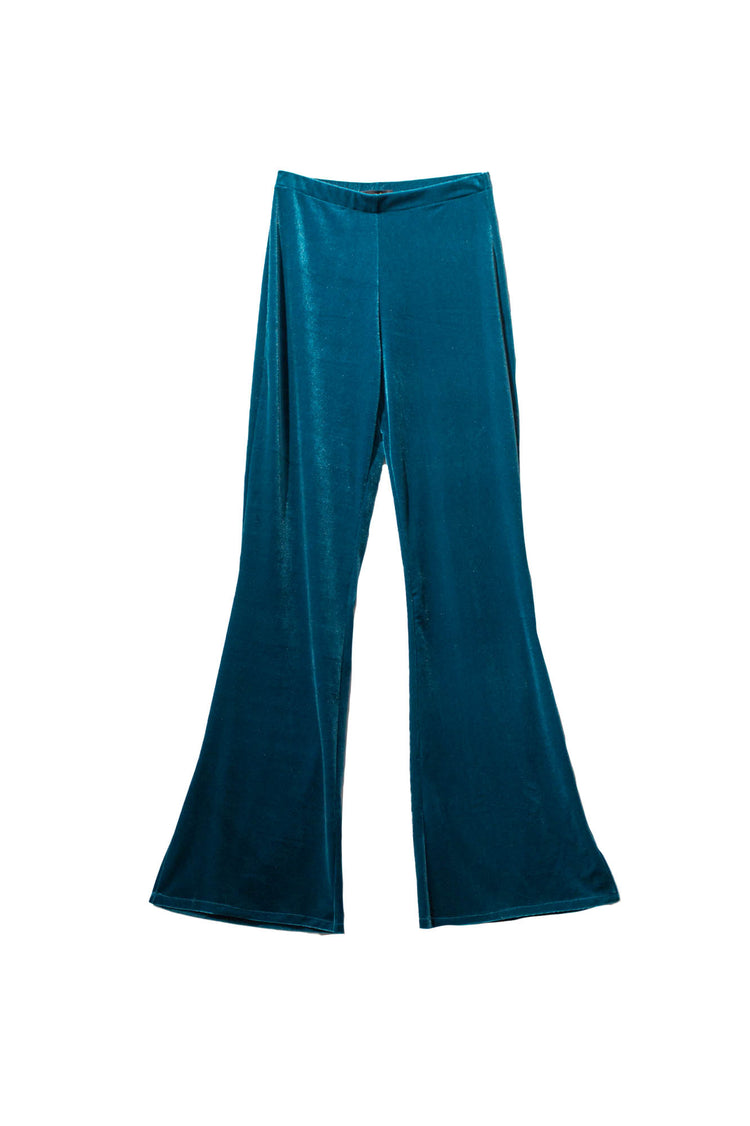 Pantalon terciopelo campana Genova verde