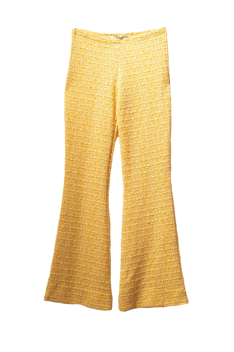 Pantalón naranja de tweed