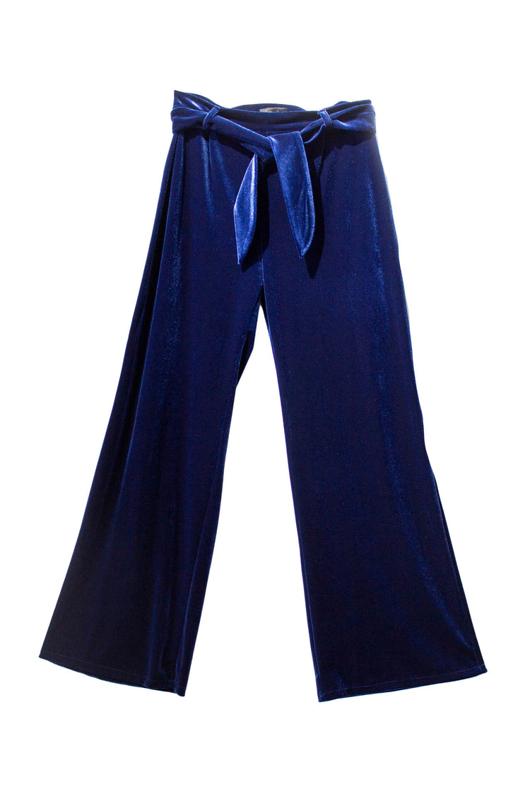 Pantalón terciopelo Verona recto cinturón