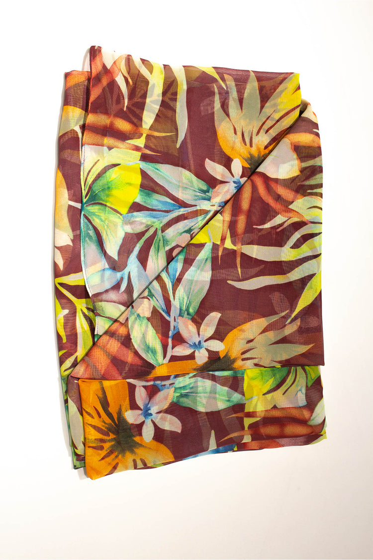 Pañuelo de flores