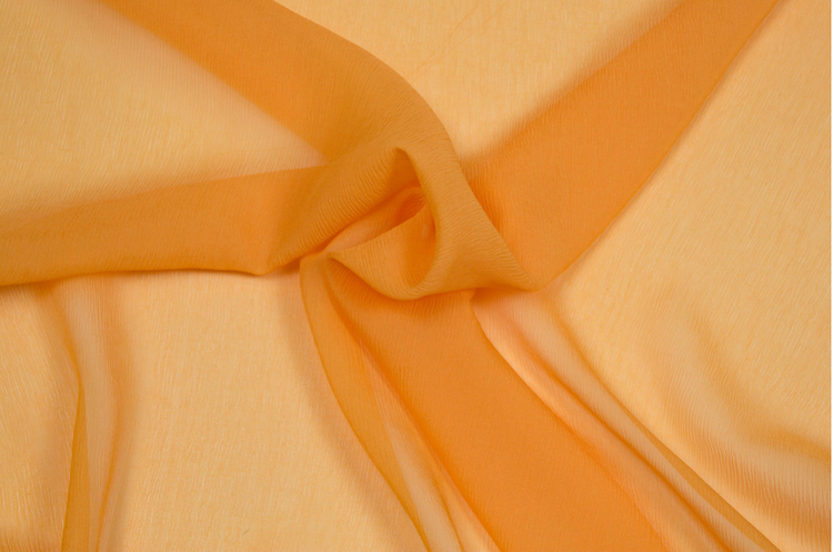 pañuelo gasa liso mandarina