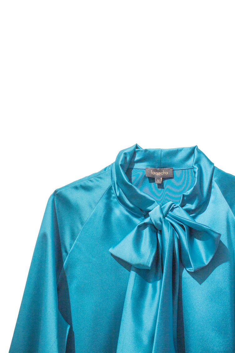 Vestido midi lazo Roma verde