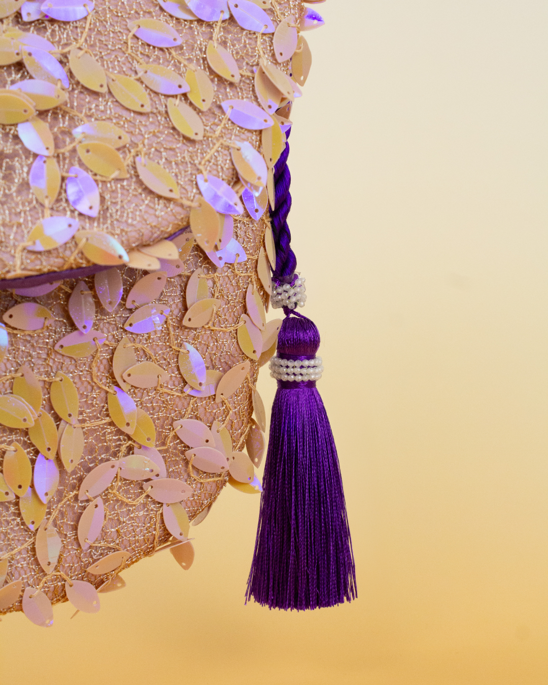 Bolso bandolera Valetta lentejuelas tornasoladas – Laqocha