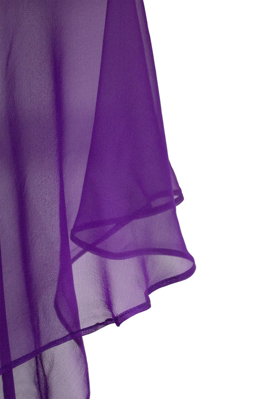 Capa seda morada
