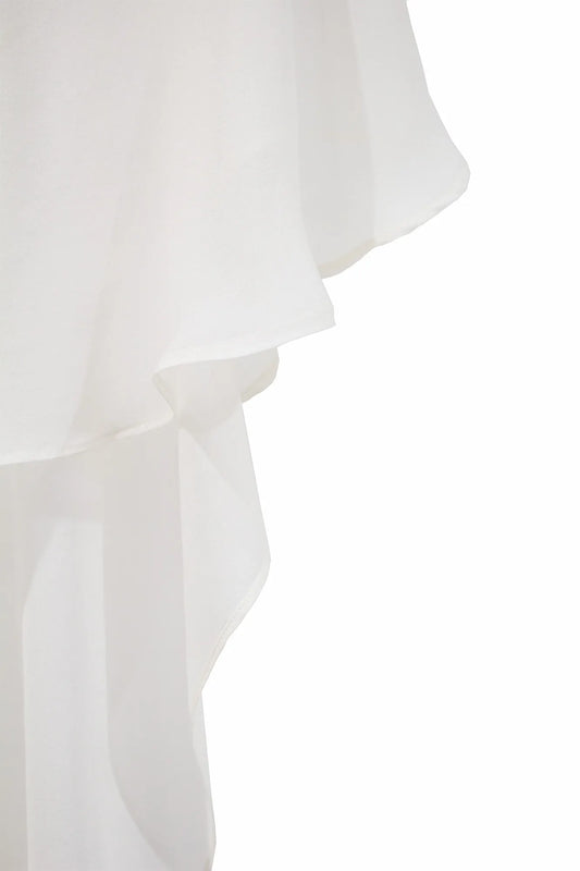 Capa seda blanca