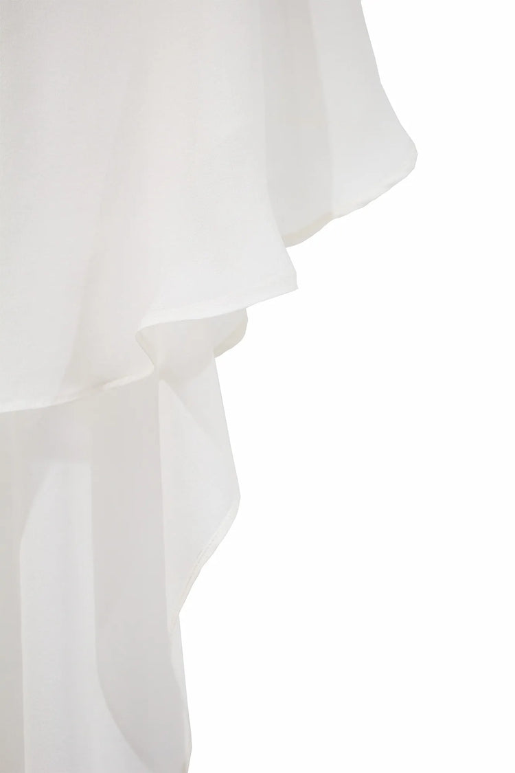 Capa seda blanca