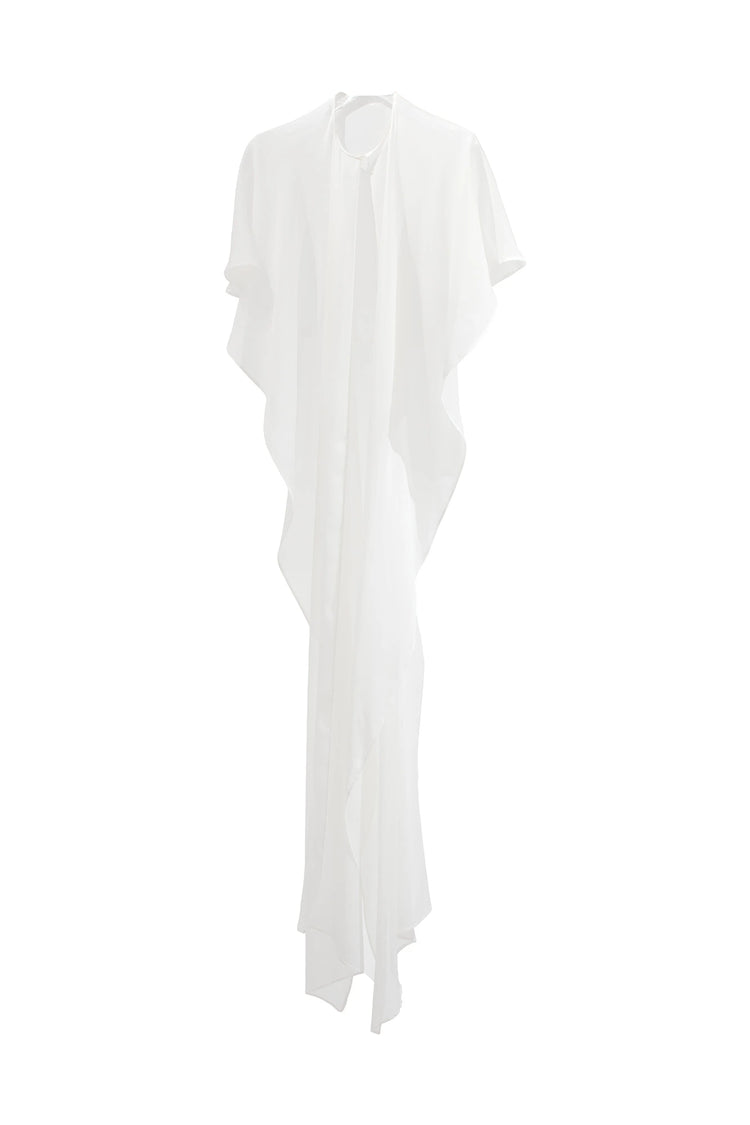 Capa seda blanca