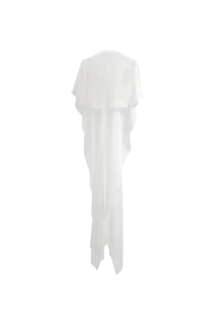Capa seda blanca