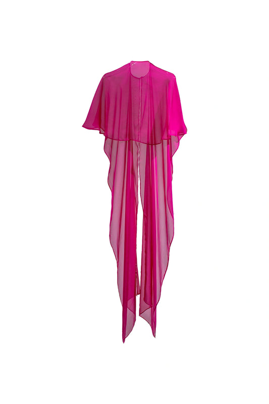 Capa seda rosa