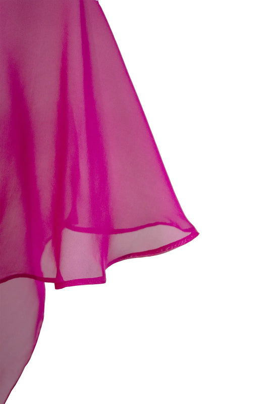 Capa seda rosa