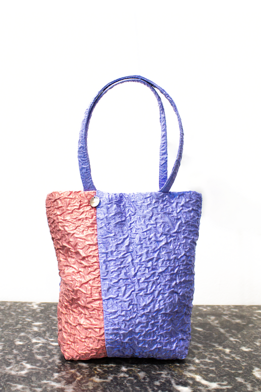 Mini bolso bicolor