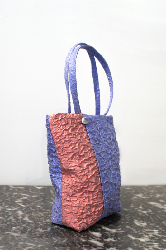 Mini bolso bicolor