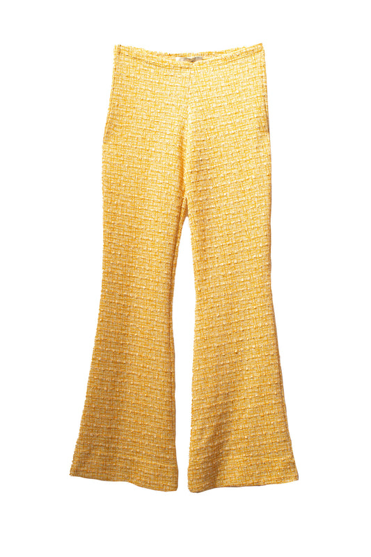 Pantalón naranja de tweed